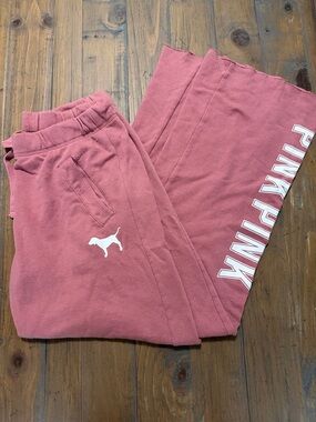 PINK Victoria's Secret Dusty Rose Logo sweats